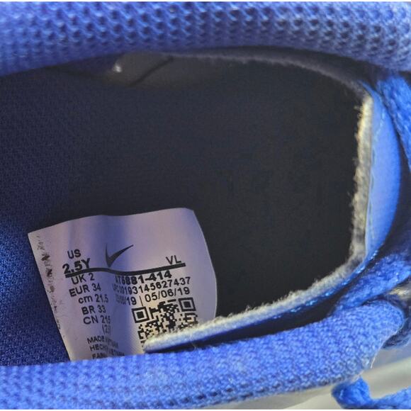 NIKE Tiempo Legend VIII Academy FG Men's Soccer Cleats Style AT6881-414 Sz 2.5Y - Picture 6 of 6